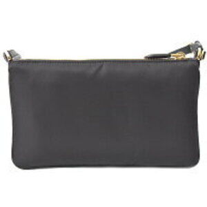 Prada pouch strap Nylon with leather shoulder Re black a